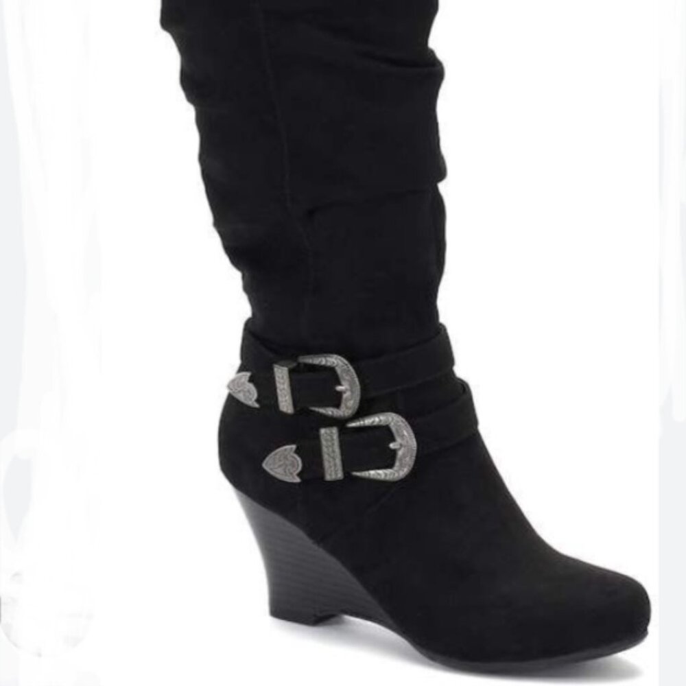 SO® Limousine Women's Tall Wedge Boots